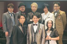 上段左から緑川光、大川透、諏訪部順一、遊佐浩二、安元洋貴。下段左から津田健次郎、下野紘、悠木碧。