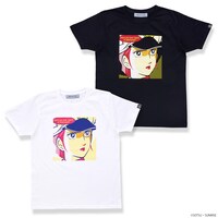 「機動戦士ガンダム POPアートTシャツ」のマチルダ柄。