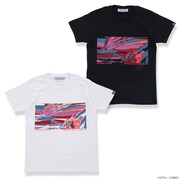 「機動戦士ガンダム エピソード柄Tシャツ」の「10話ガルマ散る！柄」。