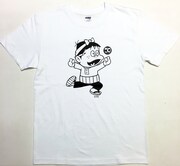 「もーれつア太郎」をモチーフにしたTシャツ。