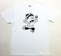 「もーれつア太郎」をモチーフにしたTシャツ。