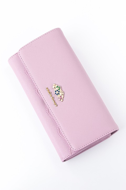 雪白東モデルの長財布。