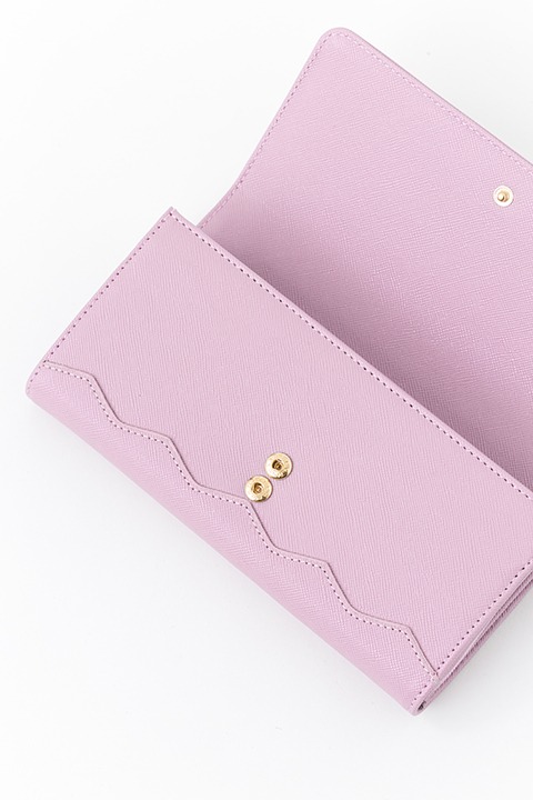 雪白東モデルの長財布。