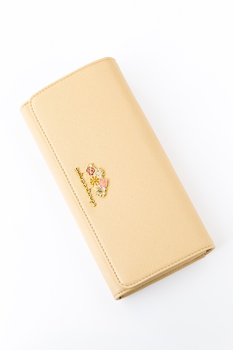 摂津万里モデルの長財布。