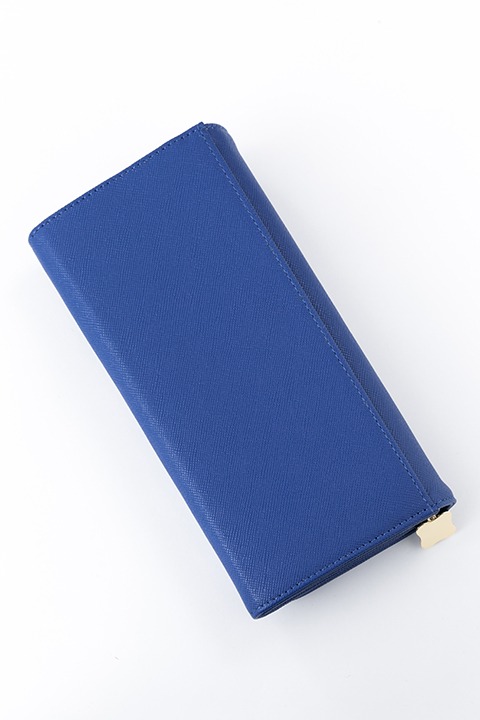 月岡紬モデルの長財布。