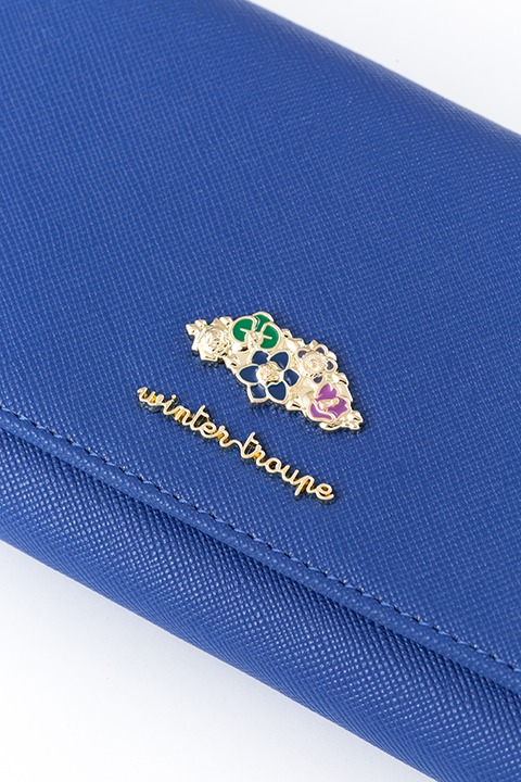 月岡紬モデルの長財布。