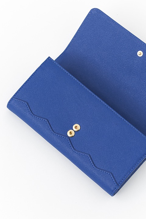 月岡紬モデルの長財布。