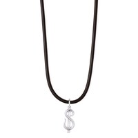 虹村億泰モデルのネックレス（革紐タイプ）。