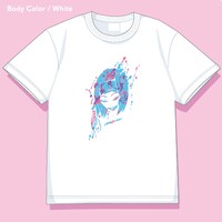 「弱虫ペダル」の岸神小鞠をモチーフにしたTシャツ。