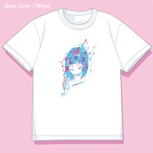 「弱虫ペダル」の岸神小鞠をモチーフにしたTシャツ。