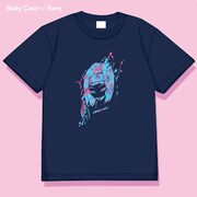 「弱虫ペダル」の岸神小鞠をモチーフにしたTシャツ。