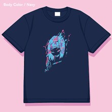 「弱虫ペダル」の岸神小鞠をモチーフにしたTシャツ。