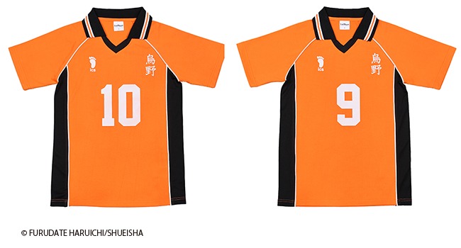 「『ハイキュー!!』烏野高校セカンドユニフォーム」（日向翔陽／影山飛雄）