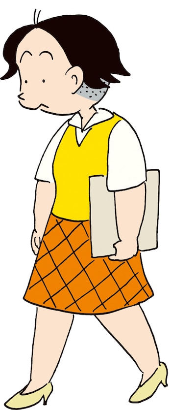 「かりあげ子チャン」カラーカット