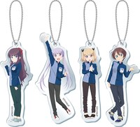 ローソン神田明神店で販売されるクリアキーホルダー4個セット。※画像はイメージ