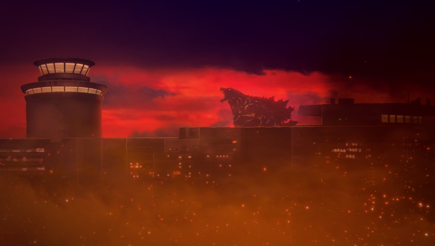 「GODZILLA 怪獣惑星」の場面写真。