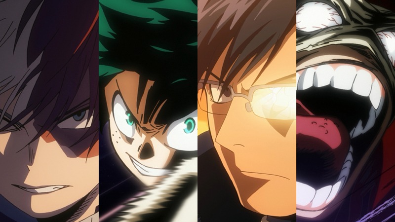 「僕のヒーローアカデミア」のビジュアル。