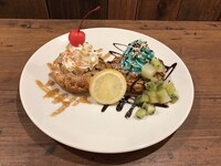 「ダブルス 桃城＆海堂 VS ブン太＆ジャッカルドーナッツスイーツ」