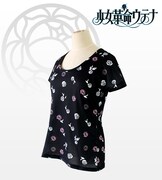 「少女革命ウテナ」をモチーフにしたTシャツ。