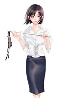 我妻命「しもべ先生の尊い生活」イラスト。