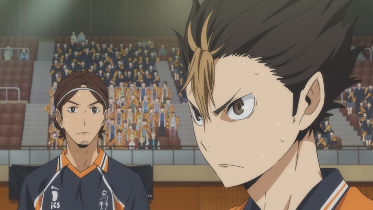 「ハイキュー!! 烏野高校 VS 白鳥沢学園高校」場面カット (c)古舘春一／集英社・「ハイキュー!! 3rd」製作委員会・MBS