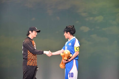 「超体感ステージ『キャプテン翼』」の様子。