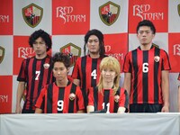 「超体感ステージ『キャプテン翼』」公開ゲネプロより。