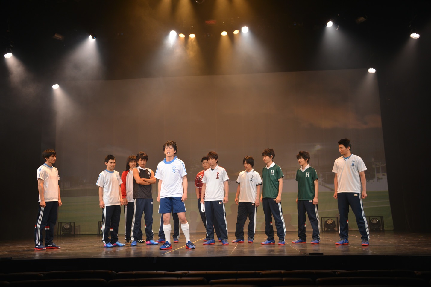 「超体感ステージ『キャプテン翼』」公開ゲネプロより。