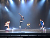 「超体感ステージ『キャプテン翼』」公開ゲネプロより。