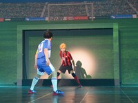 「超体感ステージ『キャプテン翼』」公開ゲネプロより。