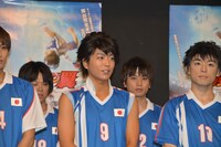 日向小次郎役の松井勇歩。