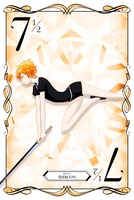 アニメイトで配布されるジルコンのカード。