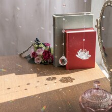 「美少女戦士セーラームーン 幻の銀水晶 サンキャッチャー 」右からA、B。