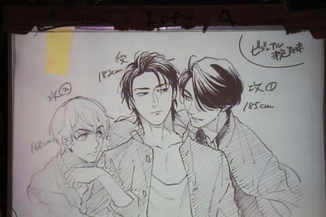 夏來ジッポ「スピニングハートキックアウト」の設定資料。