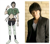 ジャック・ザリッパー役を演じる浪川大輔。