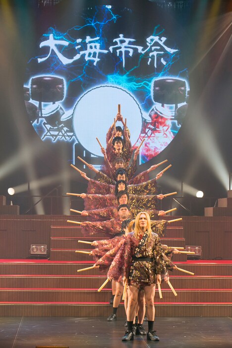 「學蘭歌劇『帝一の國』－大海帝祭－」より。