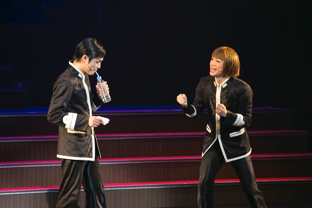 「學蘭歌劇『帝一の國』－大海帝祭－」より。