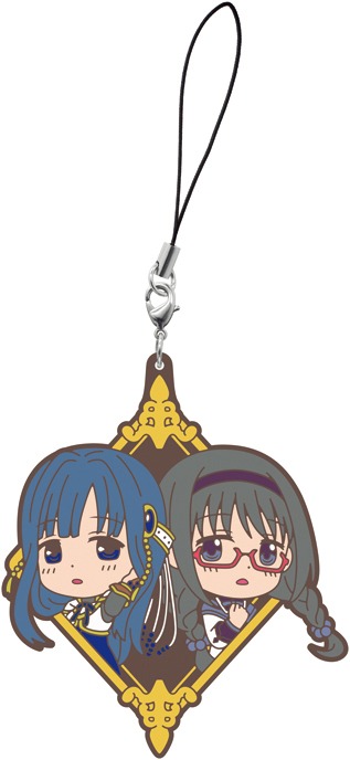 G賞 ラバーストラップ（七海やちよ＆暁美ほむら）