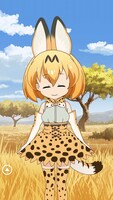 「けものフレンズあらーむ」より。