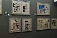 「連載40周年記念 ガラスの仮面展」より。