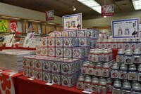 グッズコーナーにはアイテムが充実。