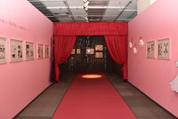 「連載40周年記念 ガラスの仮面展」より。