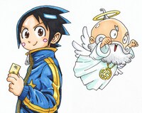 「悪天ウォーズ」のカラーカット。(c)POT／集英社 (c)水野ハチ／集英社