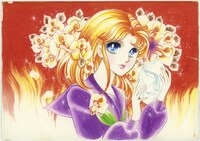 「ガラスの仮面」イラスト