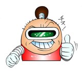 にわのまこと自画像