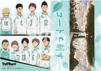 会場で販売されるクリアファイル。