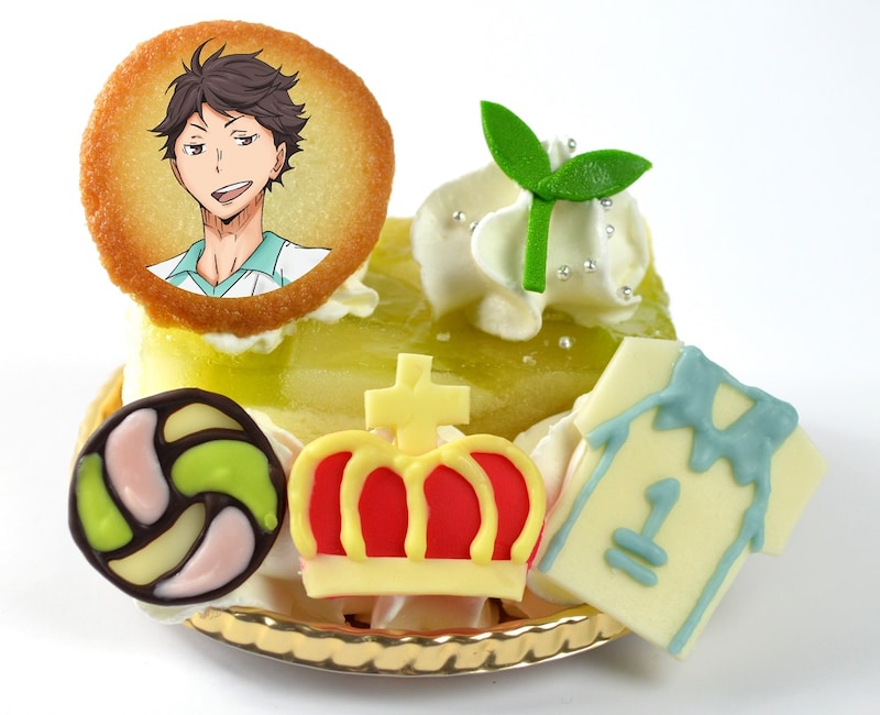 「及川徹の“俄然無敵な気分”ケーキ（洋梨とぶどうのケーキ）」