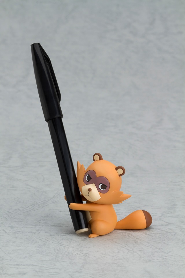 「有頂天家族2 カプセルトイ  矢三郎 ペン立て」の使用例。