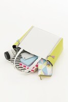 THRIVEモデルのバッグの使用イメージ。