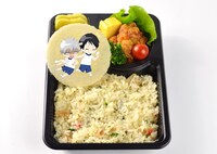 「虹村修造、灰崎祥吾の帝光中体育祭のお昼時は炒飯弁当（から揚げ入り）」